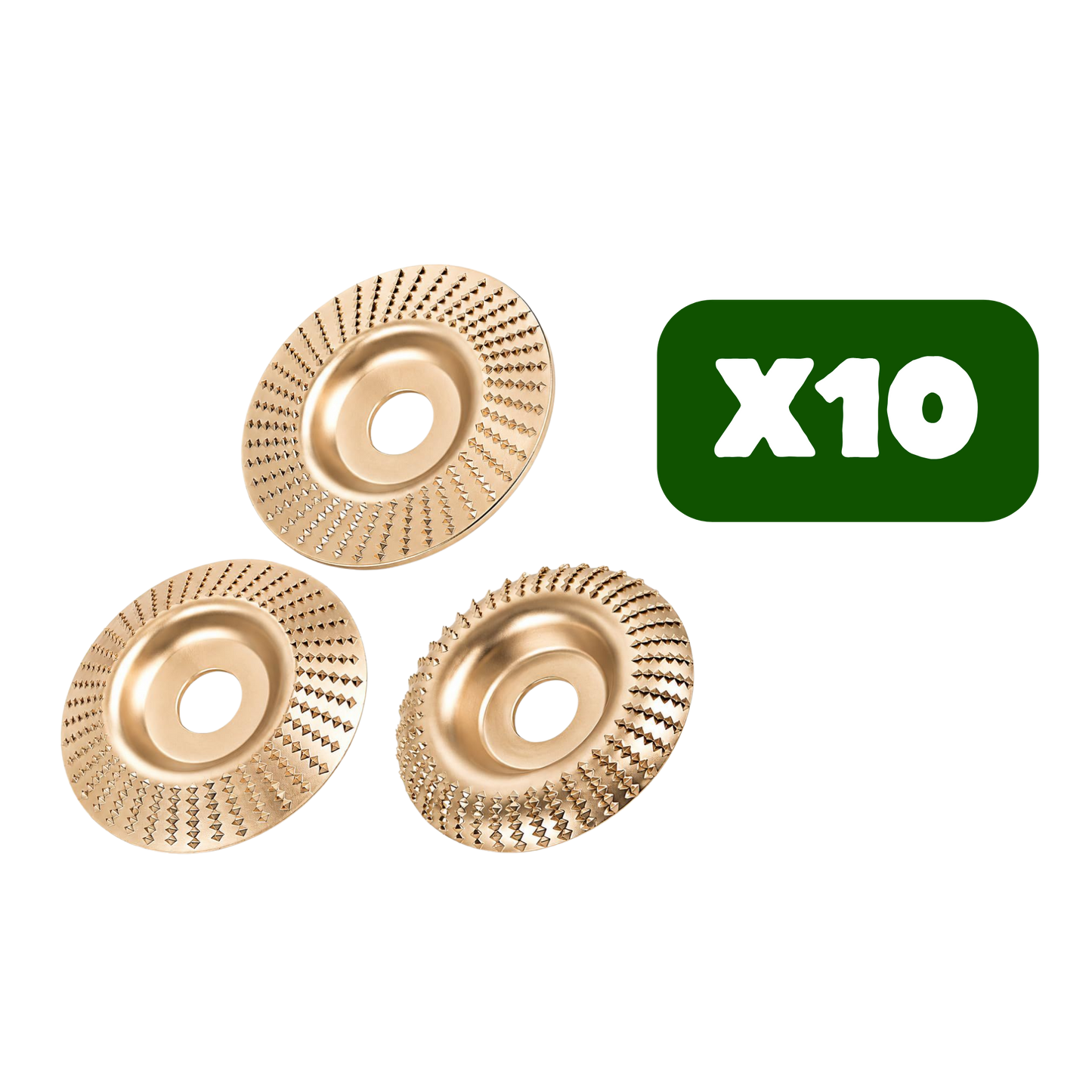 🥳2026 HOT SALE 🔥 50K+ SOLD!⚙️Angle Grinder Wood Shaping Disc - Super sharp, fast cutting. Fits standard grinder, removes wood easily. A workshop hero! 🔥✨