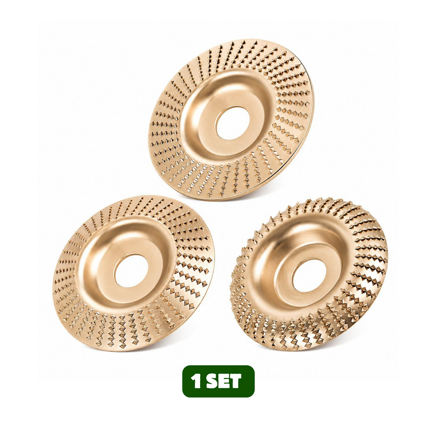 🥳HOT SALE 60%🔥Angle Grinder Wood Shaping Disc - Super sharp, fast cutting. Fits standard grinder, removes wood easily. A workshop hero! 🔥✨