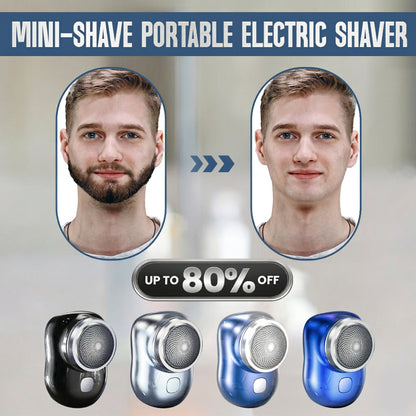 Last Day Promotion 60% OFF⏰ Mini-Shave Electric Shaver⚡Ultra-Smooth, Quick Shaves Anywhere