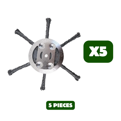 Steel Wire Brush Cutter Trimmer Head