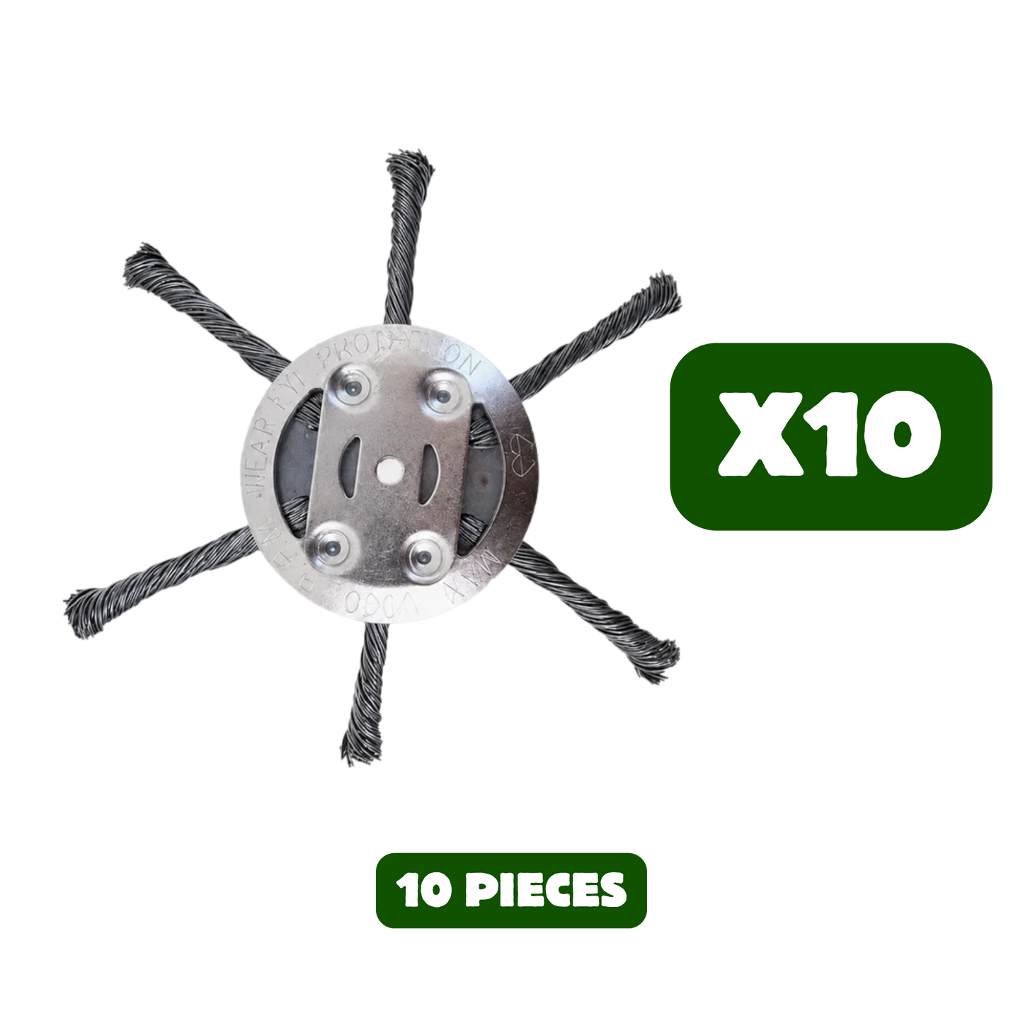 Steel Wire Brush Cutter Trimmer Head