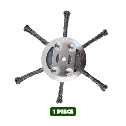 Steel Wire Brush Cutter Trimmer Head