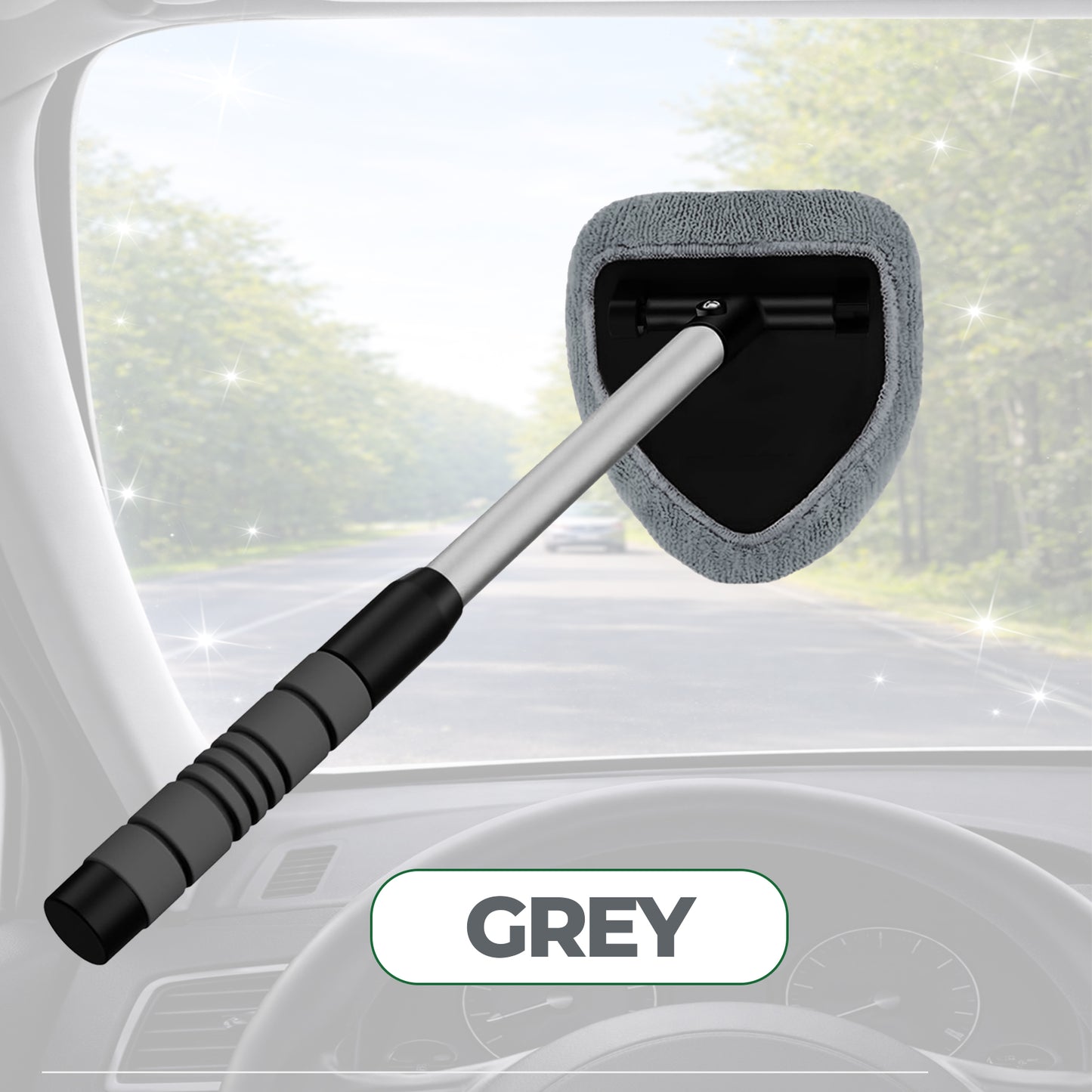 Automotive Glass Cleaning and Defogging Brush