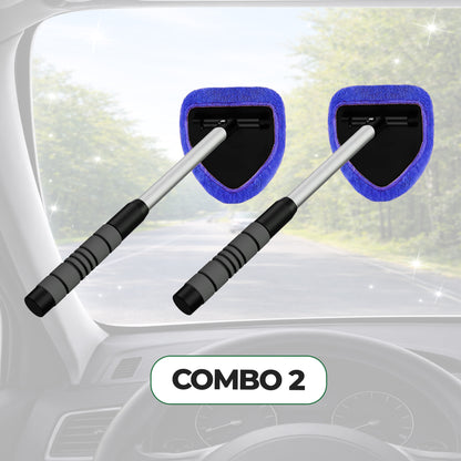 Automotive Glass Cleaning and Defogging Brush
