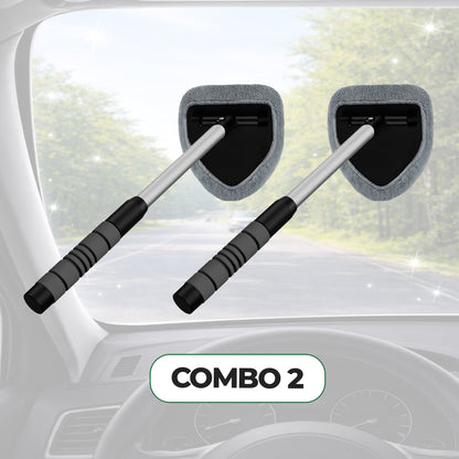 Automotive Glass Cleaning and Defogging Brush