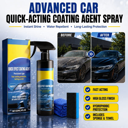 Advanced Car Quick-acting Coating Agent Spray ✨ Restore Your Car’s Shine in Minutes