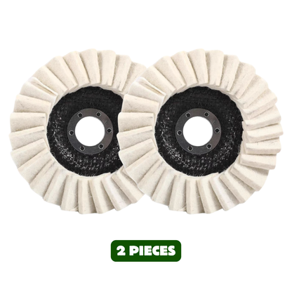 🔥LAST DAY 60% OFF🔥✨Wool Felt Flap Polishing Disc -  Achieve A Mirror Finish