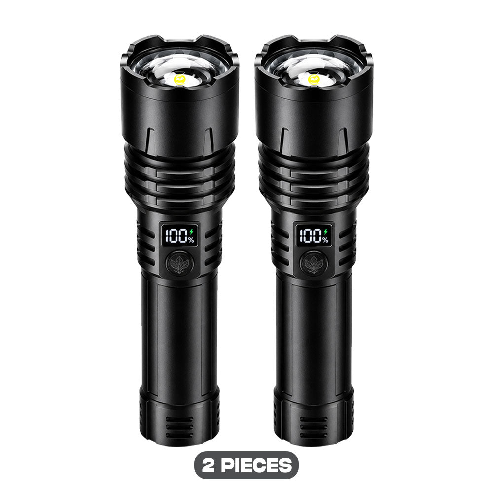 🔥EXCLUSIVE OFFER 70% OFF + 🎁 2026 NEW Super Bright Ultimate Tactical Survival Flashlight · 2M+ SOLD · 80X Brightness ·120H Runtime · Military-Grade COB LEDs Tech