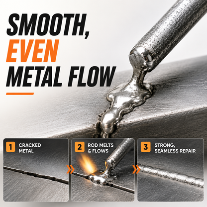 Low-Temperature Universal Welding Rod