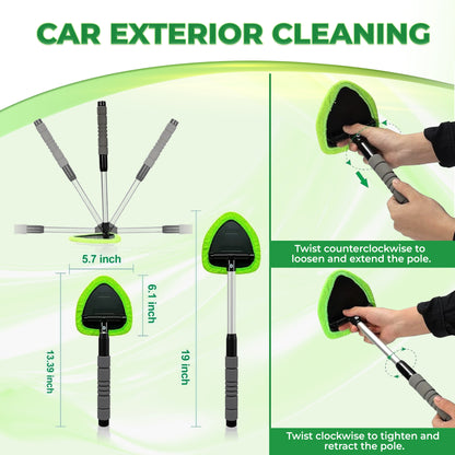 Automotive Glass Cleaning and Defogging Brush