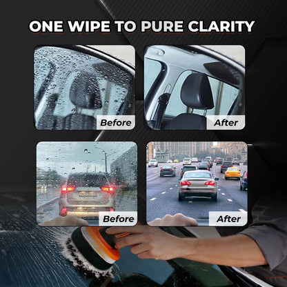 🔥 Glass Oil-Film Remover 🚘-CRYSTAL CLEAR VISION IN SECONDS