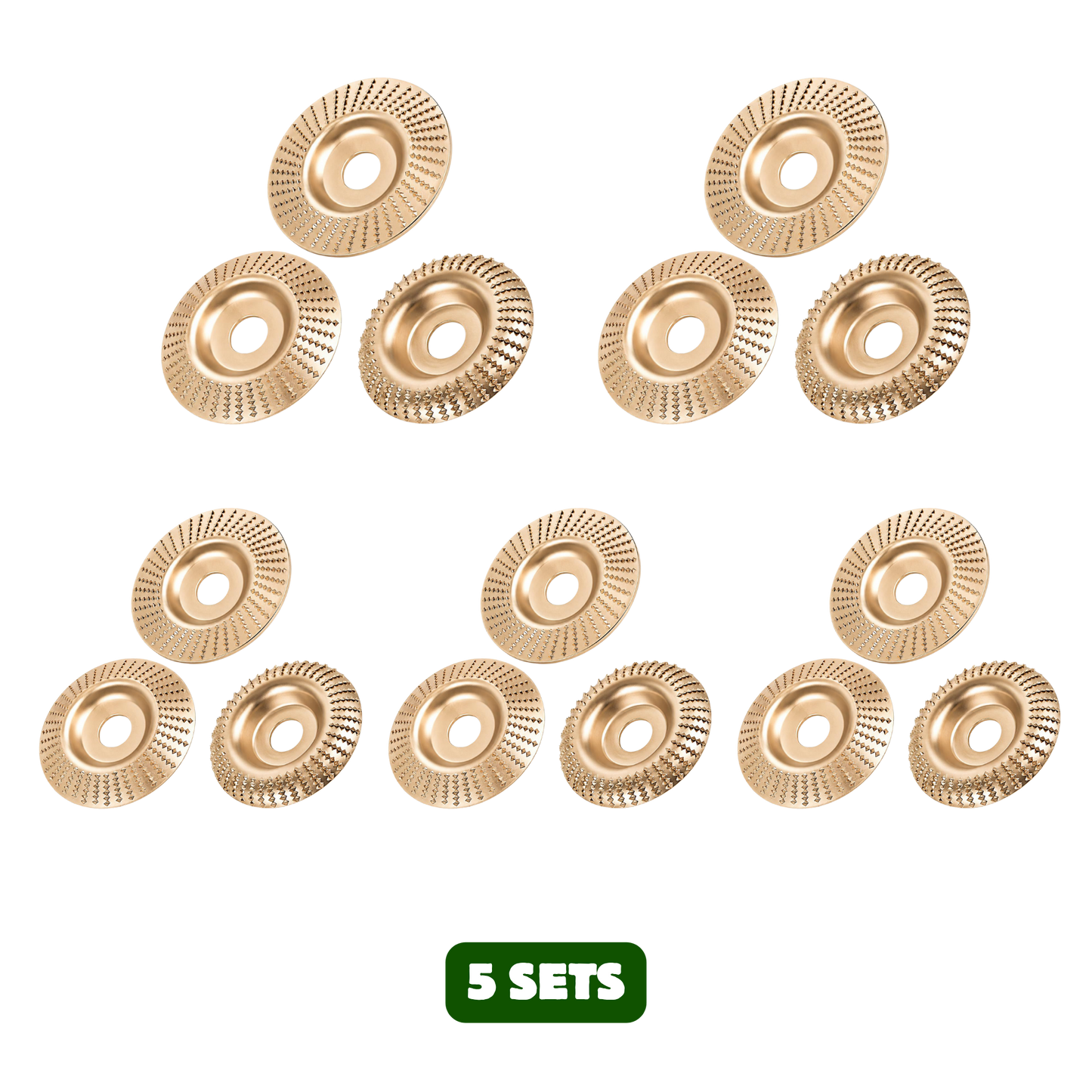 🥳2026 HOT SALE 🔥 50K+ SOLD!⚙️Angle Grinder Wood Shaping Disc - Super sharp, fast cutting. Fits standard grinder, removes wood easily. A workshop hero! 🔥✨