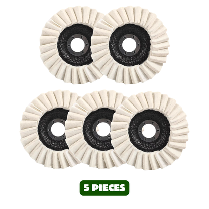 🔥LAST DAY 60% OFF🔥✨Wool Felt Flap Polishing Disc -  Achieve A Mirror Finish
