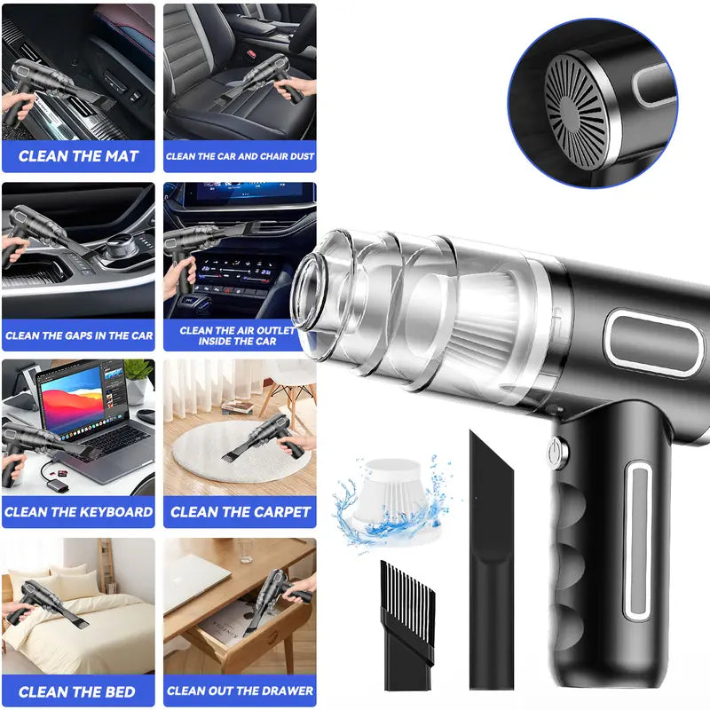 Cyclonic Cordless Car Vacuum Cleaner