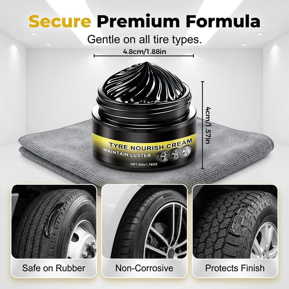 💥SALE 50% OFF💥Ultimate Tire Nourish Cream - Showroom New Tire Shine & Lasts Up to 4x Longer