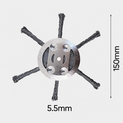🔥BEST DEAL 60% OFF🔥 Steel Wire Brush Cutter Trimmer Head