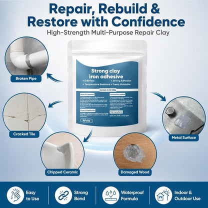 ✨2026 HOT SALE 60% OFF🔥High-Strength Multi-Purpose Repair Clay - Fill, Rebuild & Restore