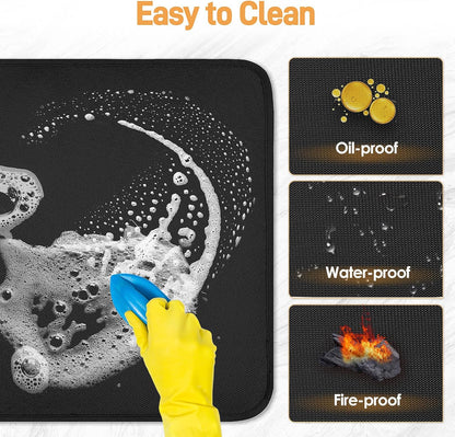 Heat Resistant Floor Mat for Portable Heater US