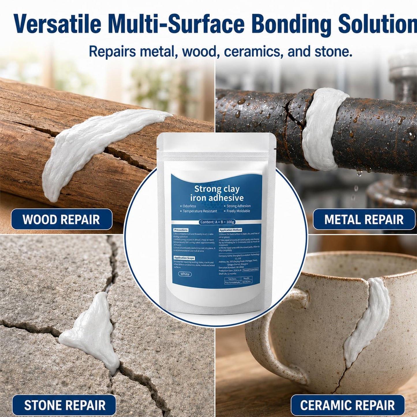 ✨2026 HOT SALE 60% OFF🔥High-Strength Multi-Purpose Repair Clay - Fill, Rebuild & Restore