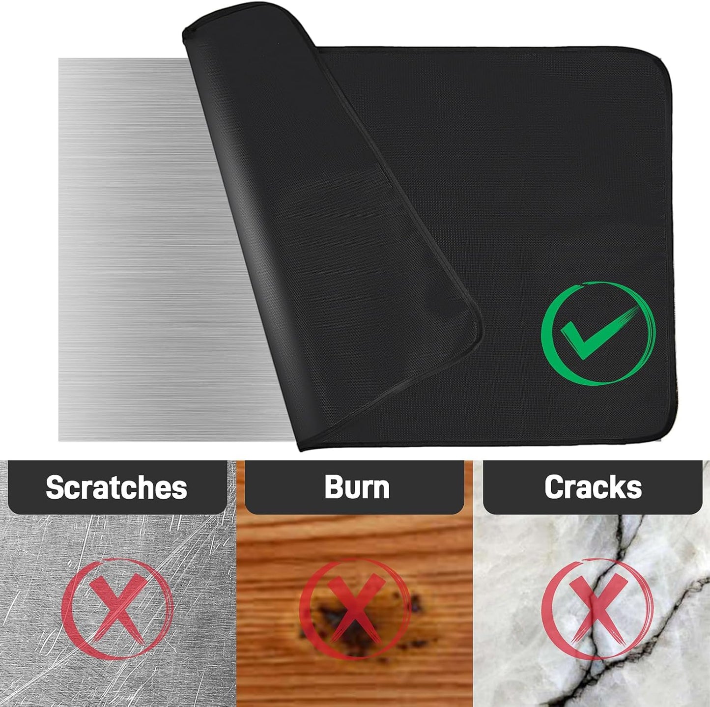 Heat Resistant Floor Mat for Portable Heater US