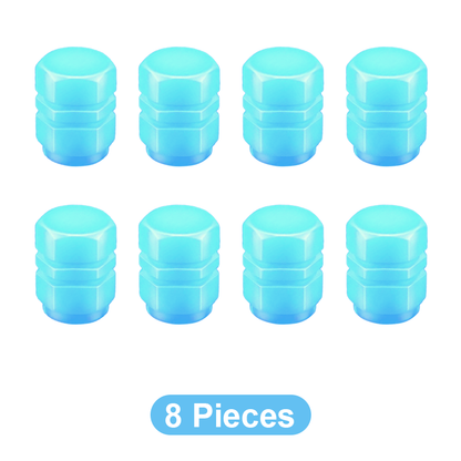 Last Day Promotion 60% OFF⏰ Glow-in-the-Dark Tire Valve Stem Caps｜Suck Light by Day, Glow by Night
