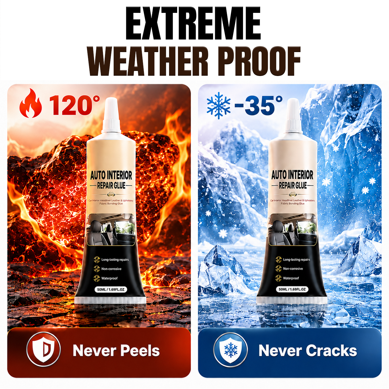 Waterproof Auto Interior Repair Glue
