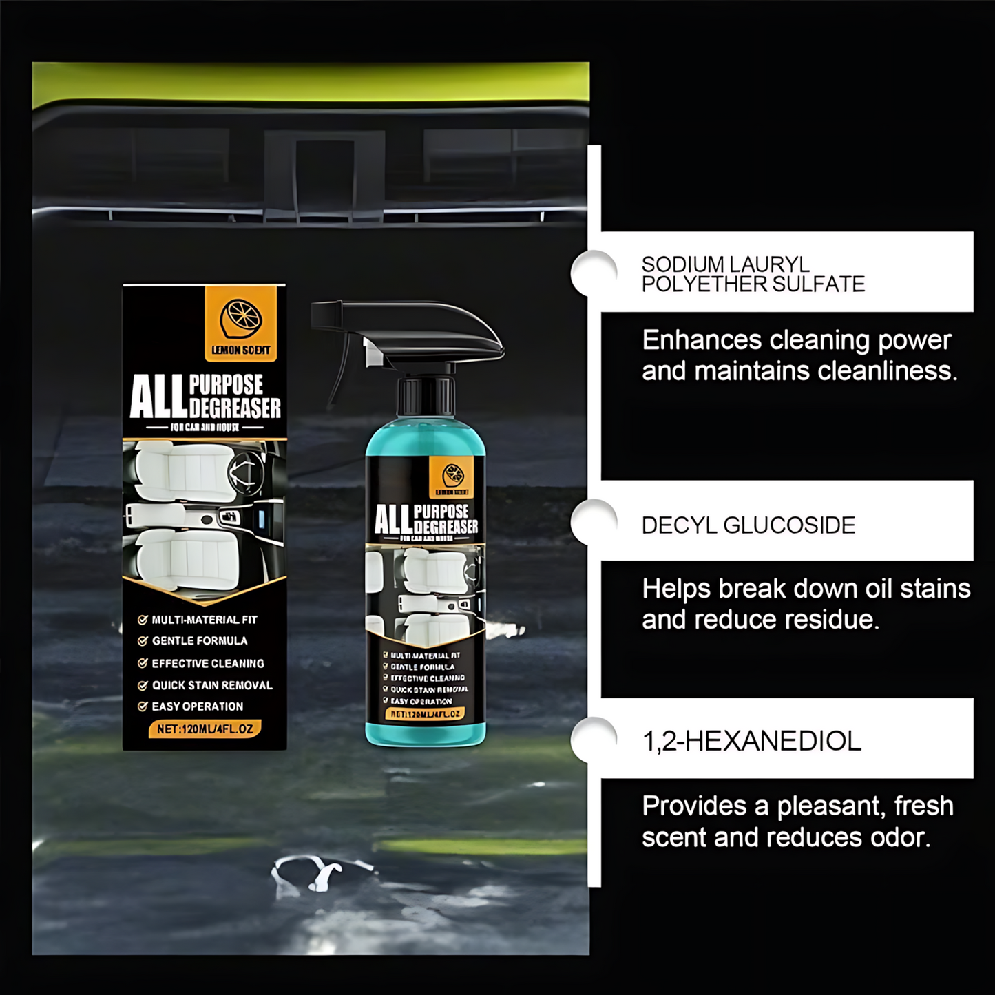 Total Interior Cleaner & Protectant Interior Cleaner