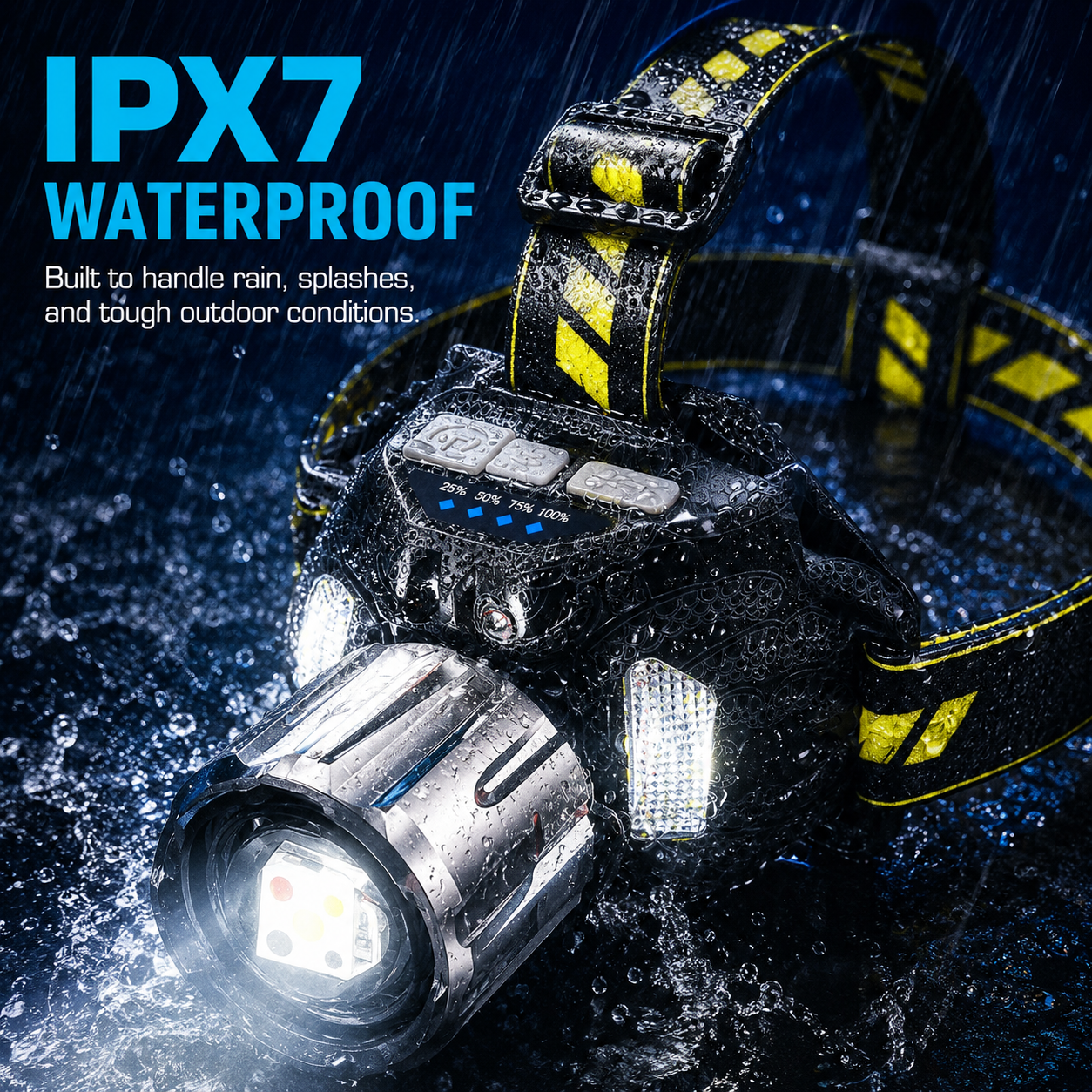Rechargeable LED Headlamp
