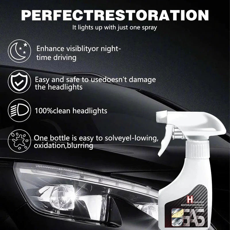 🔥 🚘 Headlight Restoration Spray - A Mechanic’s Secret Spray