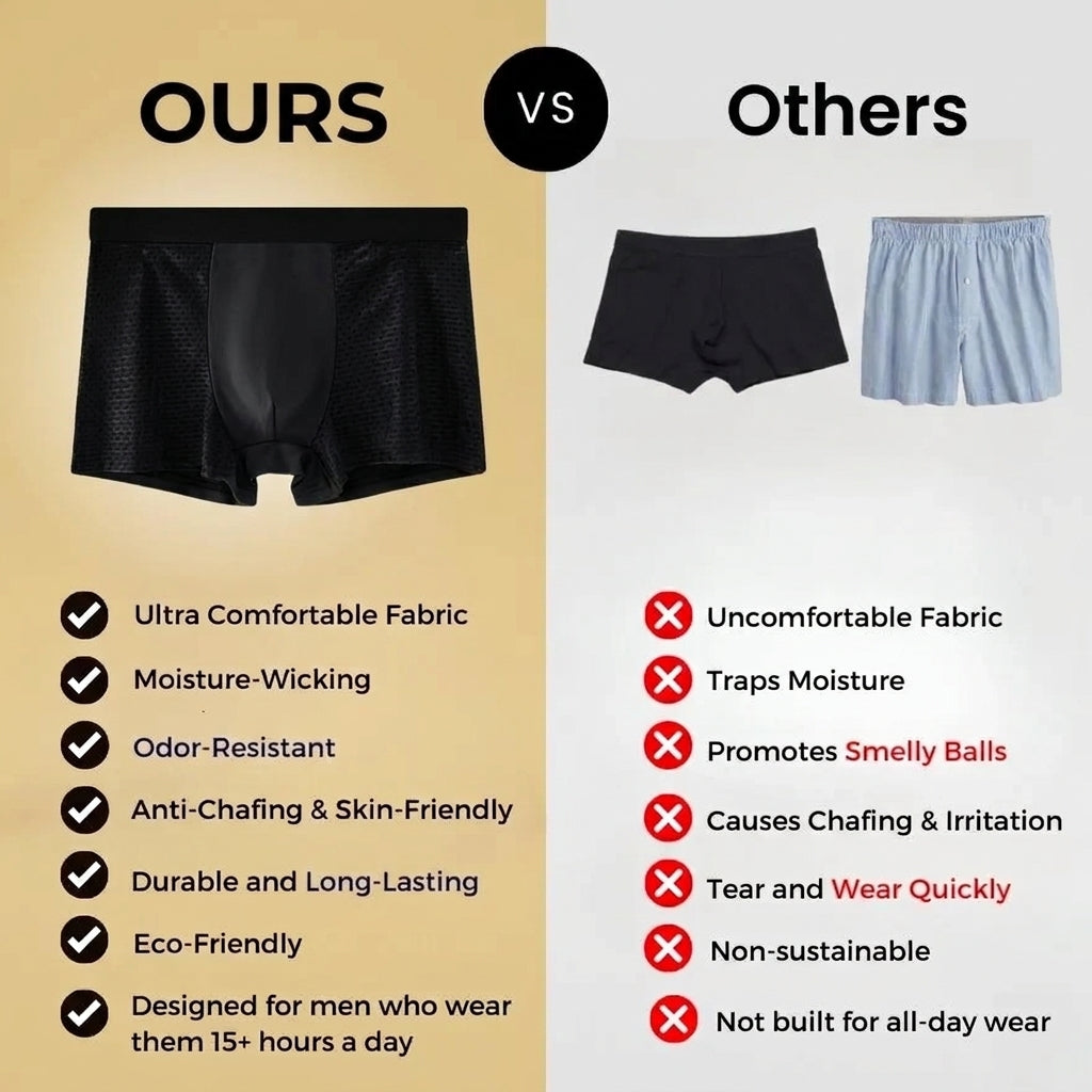 The Second-Skin Bamboo Boxer - Cool, Soft, Unnoticeable