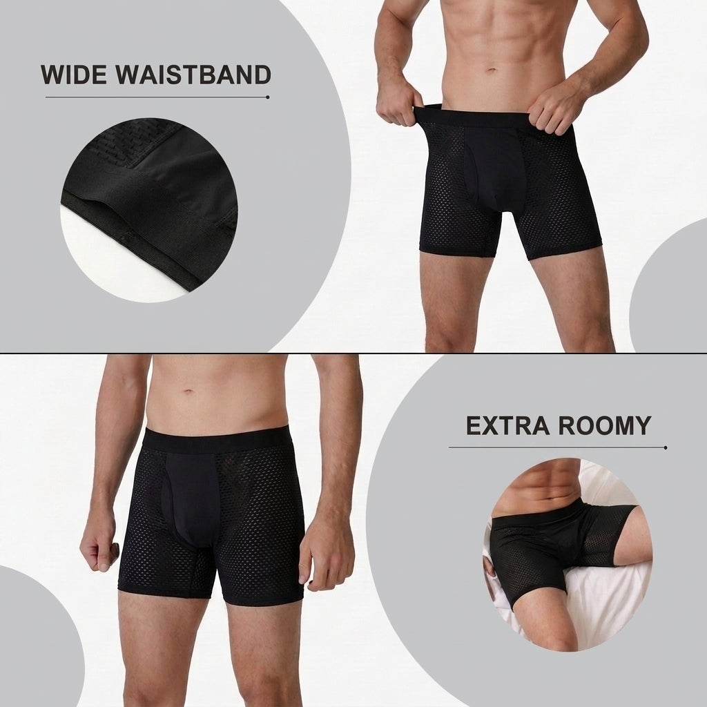 The Second-Skin Bamboo Boxer - Cool, Soft, Unnoticeable