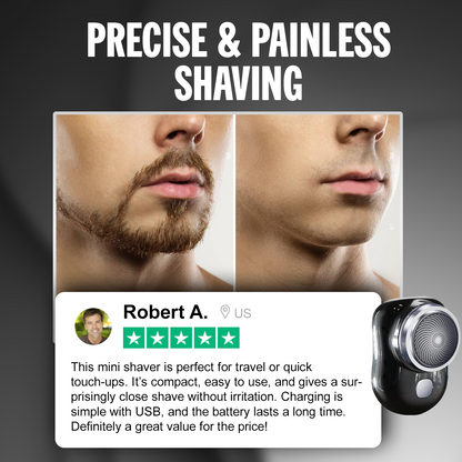 Last Day Promotion 60% OFF⏰ Mini-Shave Electric Shaver⚡Ultra-Smooth, Quick Shaves Anywhere