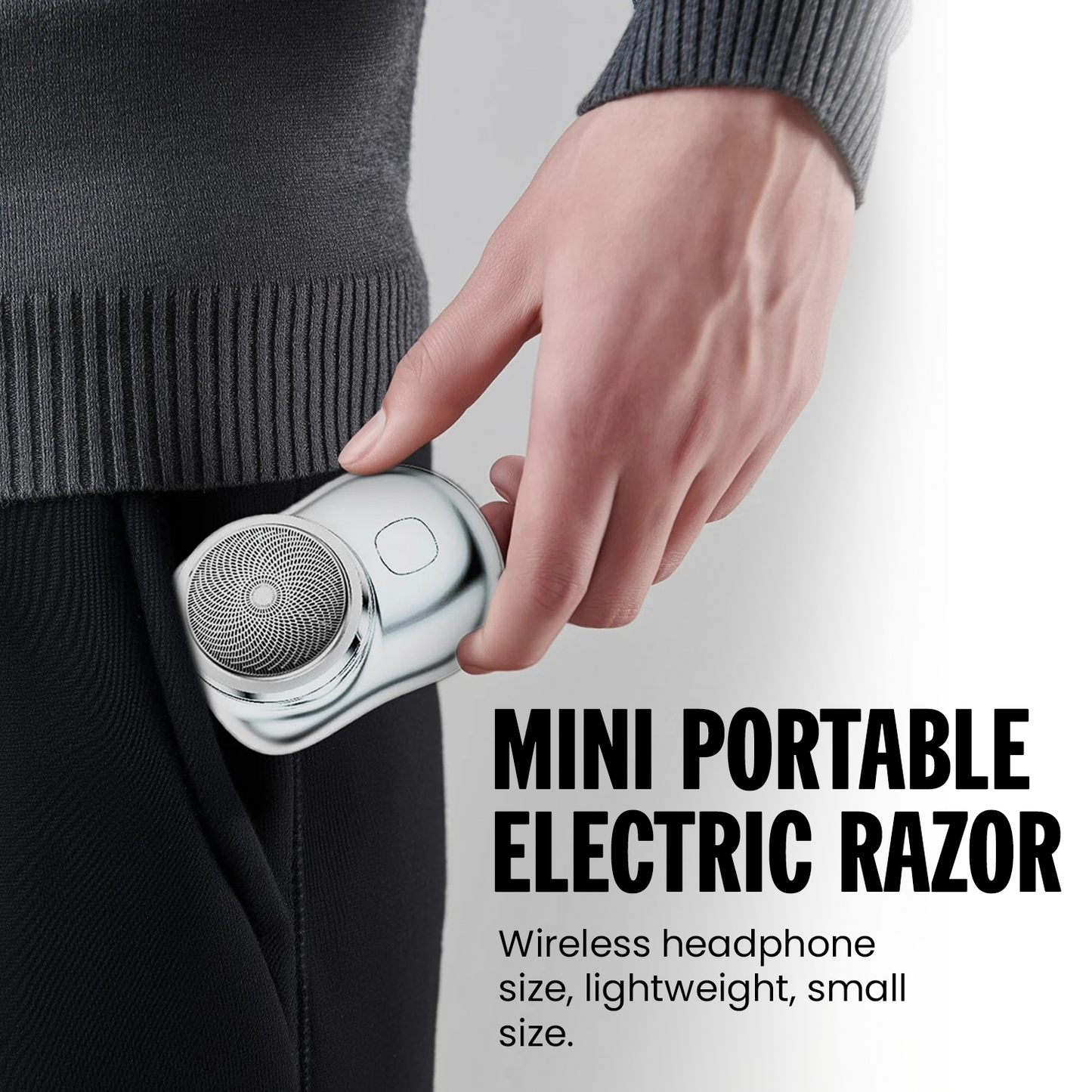 Mini-Shave Portable Electric Shaver