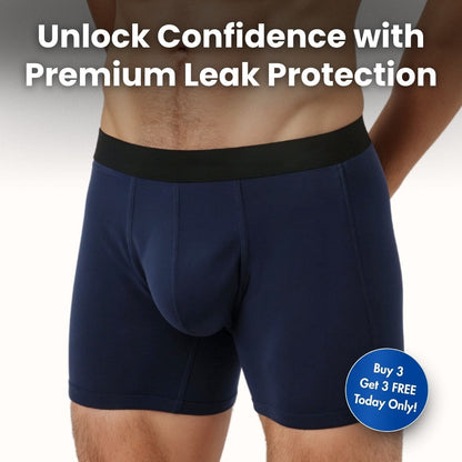 EXCLUSIVE 70% OFF + FREE GIFT 🔥 2026 UPGRADED Leakproof Boxer Briefs