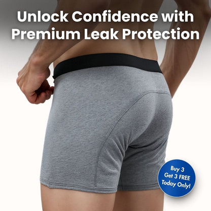 EXCLUSIVE 70% OFF + FREE GIFT 🔥 2026 UPGRADED Leakproof Boxer Briefs