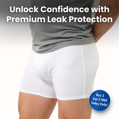 EXCLUSIVE 70% OFF + FREE GIFT 🔥 2026 UPGRADED Leakproof Boxer Briefs
