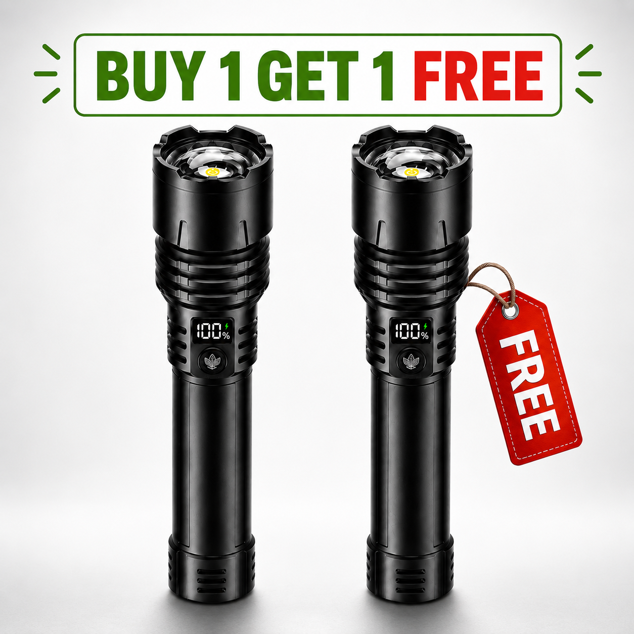 🔦 Super Bright Tactical Survival Flashlight