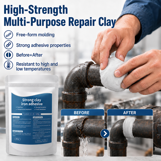 ✨2026 HOT SALE 60% OFF🔥High-Strength Multi-Purpose Repair Clay - Fill Cracks, Rebuild Damage, Repair More Around Your Home.