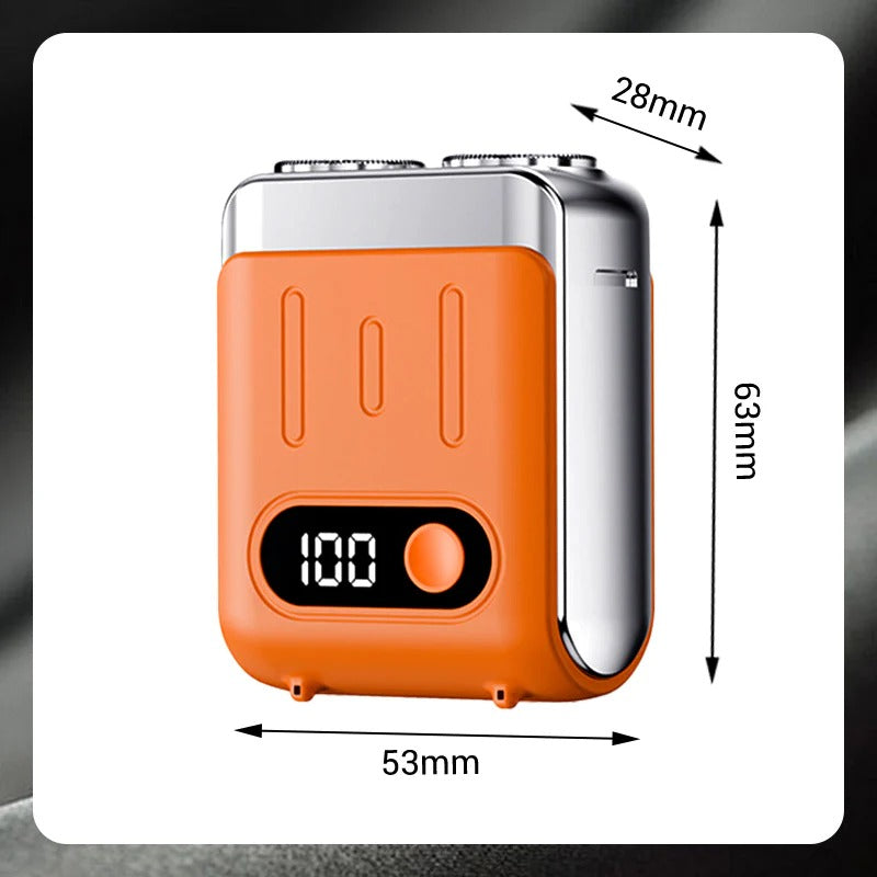⏰Last Day Promotion 70% OFF + FREE SHIPPING 🔥 Men's Portable Mini Rotary Electric Shaver