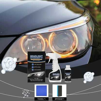 ⏰Last Day Promotion 60% OFF + FREE SHIPPING 🔥🚘 Headlight Restoration Kit - Restores Clarity in Just 9 Minutes — No Tools Needed