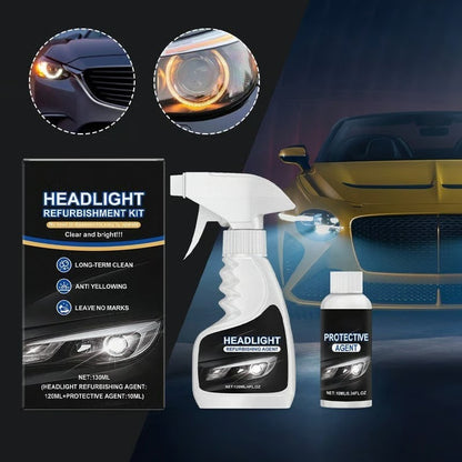⏰Last Day Promotion 60% OFF + FREE SHIPPING 🔥🚘 Headlight Restoration Kit - Restores Clarity in Just 9 Minutes — No Tools Needed