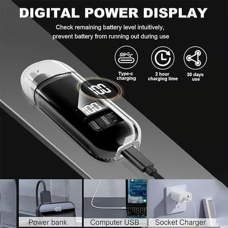 Digital Display Nasal Hair Trimmer US