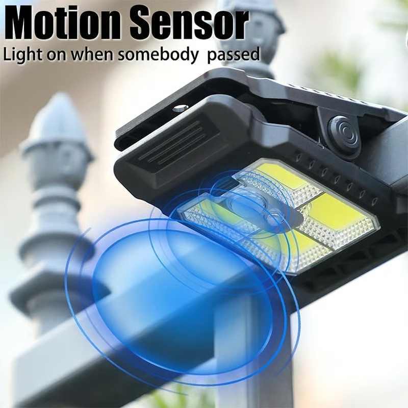 Last Day Promotion: 60% OFF⏰USB & Solar Powered Motion Sensor Clip Lights