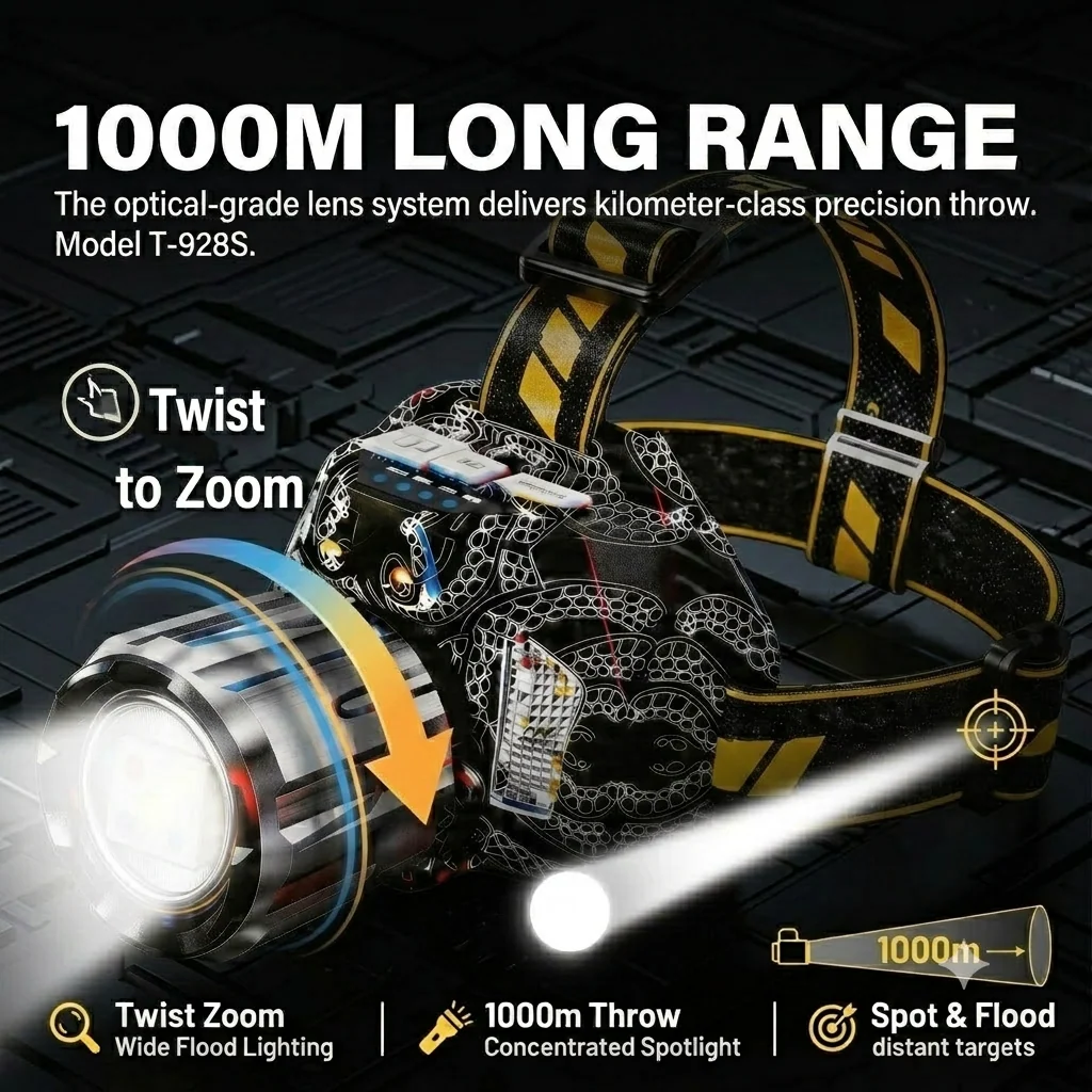 Rechargeable LED Headlamp