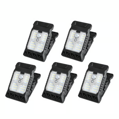 Last Day Promotion: 60% OFF⏰USB & Solar Powered Motion Sensor Clip Lights