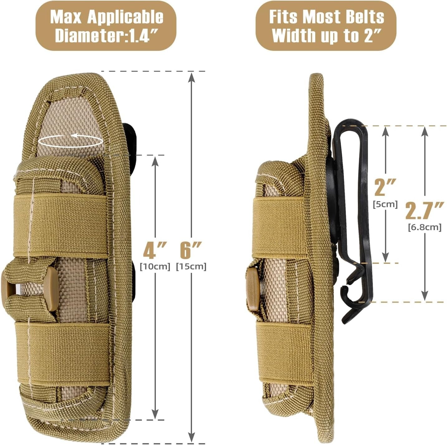 Flashlight Pouch Holster