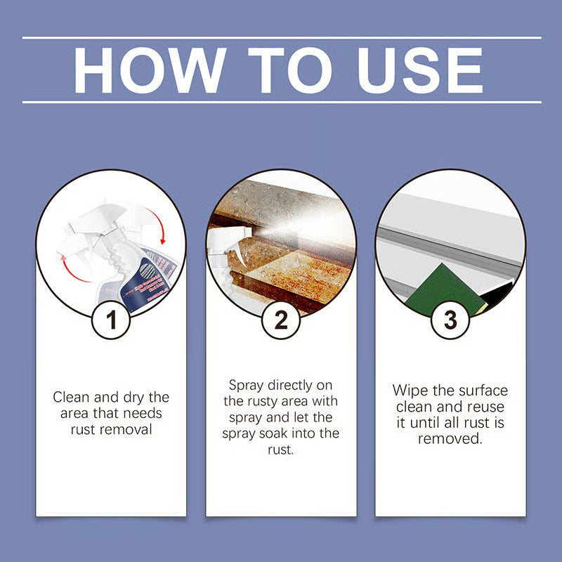 ⏰Last Day Promotion 60% OFF + FREE SHIPPING 🔥 Powerful Rust Remover for Metal and Stainless Steel