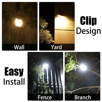 Last Day Promotion: 60% OFF⏰USB & Solar Powered Motion Sensor Clip Lights