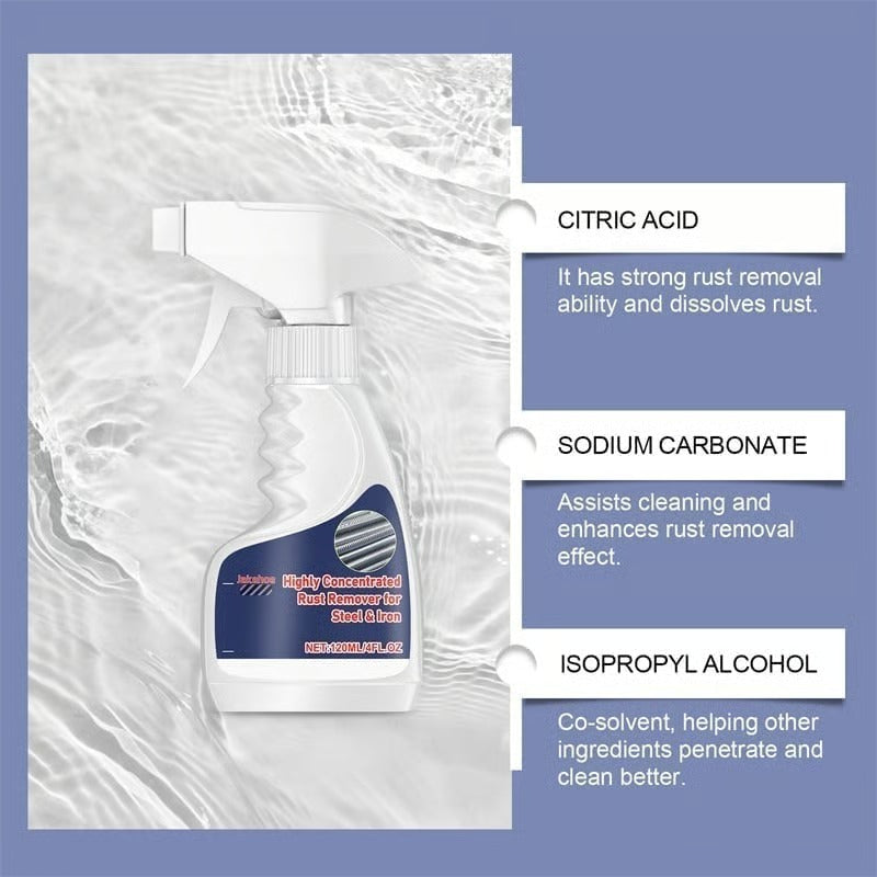 ⏰Last Day Promotion 60% OFF + FREE SHIPPING 🔥 Powerful Rust Remover for Metal and Stainless Steel
