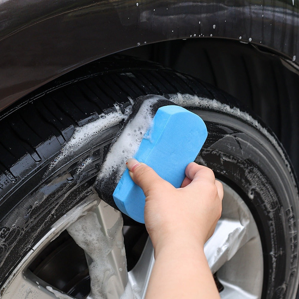 Hex Pattern Tire Cleaning Brush